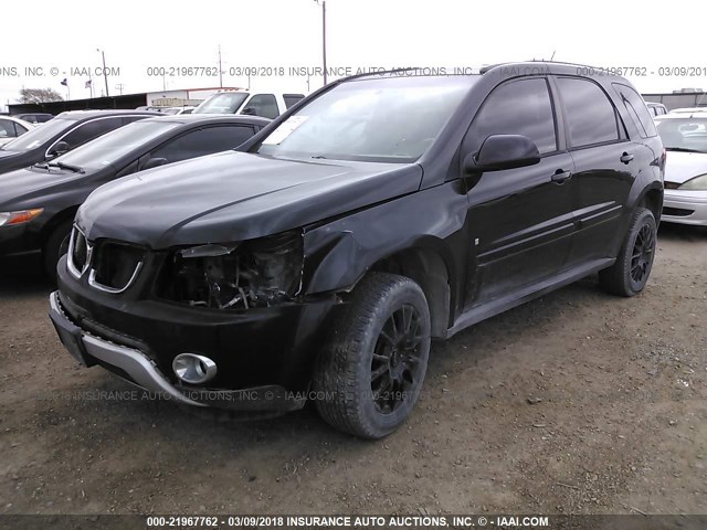 2CKDL63F576016510 - 2007 PONTIAC TORRENT BLACK photo 2