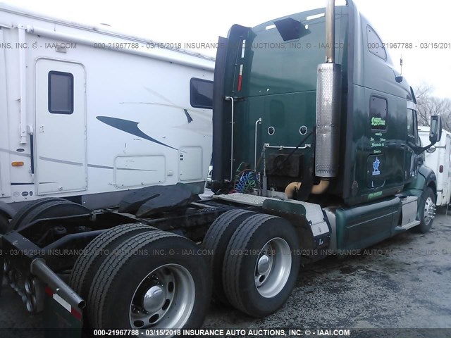 1XP7D49XX9D781592 - 2009 PETERBILT 387 GREEN photo 4