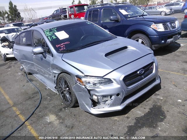 JF1VA2V68H9814888 - 2017 SUBARU WRX STI SILVER photo 1