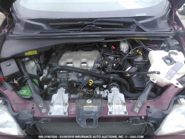 1GNDV13E23D202939 - 2003 CHEVROLET VENTURE LUXURY RED photo 10