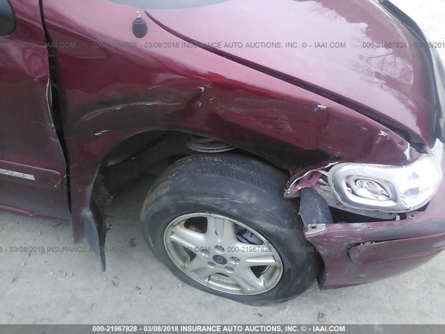 1GNDV13E23D202939 - 2003 CHEVROLET VENTURE LUXURY RED photo 6