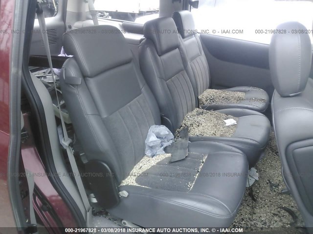 1GNDV13E23D202939 - 2003 CHEVROLET VENTURE LUXURY RED photo 8