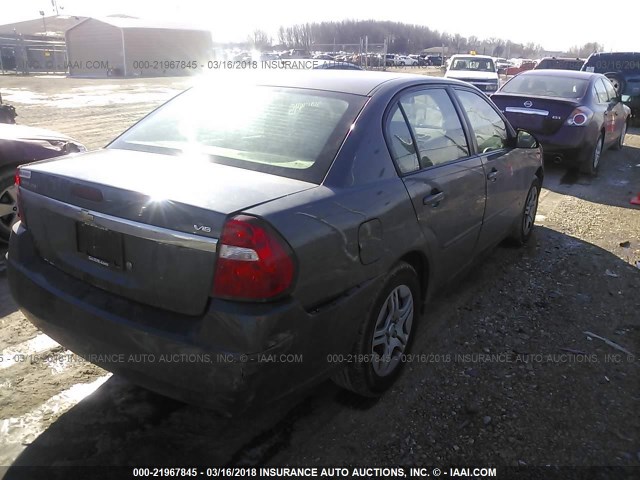 1G1ZS58NX8F111784 - 2008 CHEVROLET MALIBU LS 灰色 照片 4