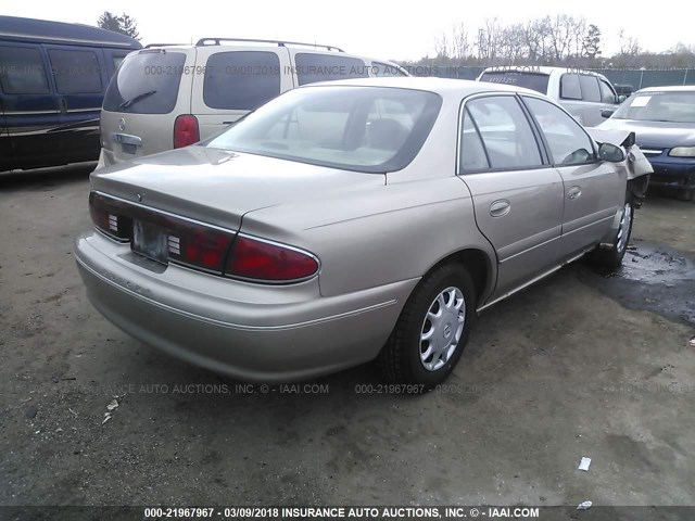 2G4WS52M6V1477735 - 1997 BUICK CENTURY CUSTOM TAN photo 4