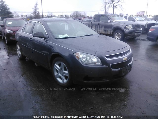 1G1ZB5EB8AF259707 - 2010 CHEVROLET MALIBU LS 灰色 照片 1