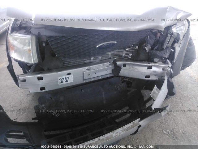 1FMZK02147GA00152 - 2007 FORD FREESTYLE SEL SILVER photo 6