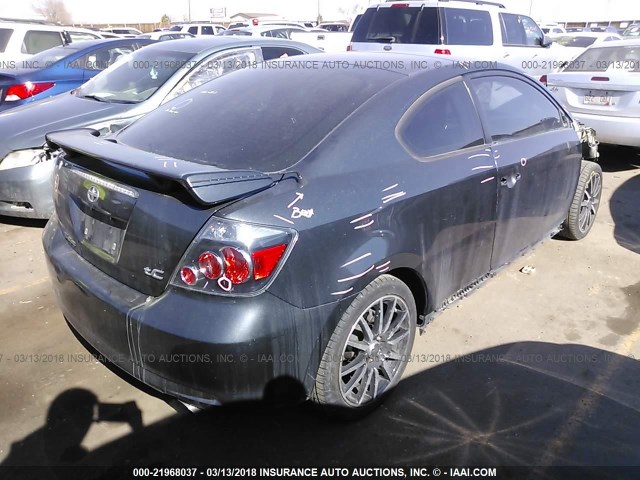 JTKDE167480241674 - 2008 TOYOTA SCION TC 灰色 照片 4