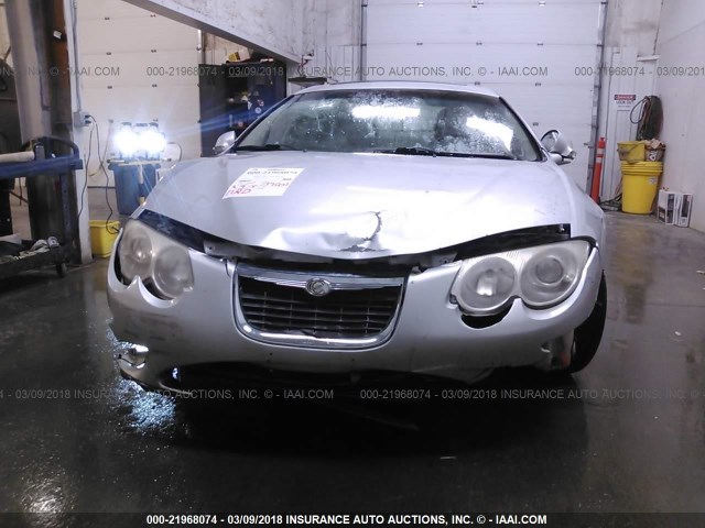 2C3AE76K32H177698 - 2002 CHRYSLER 300M SPECIAL GRAY photo 6