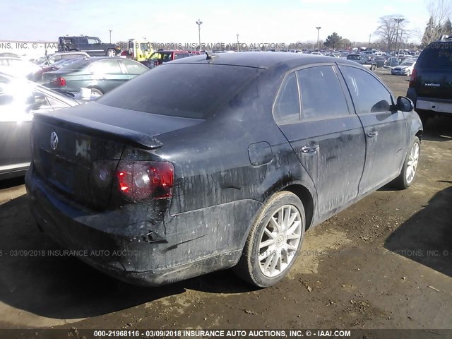 3VWRJ71K99M063246 - 2009 VOLKSWAGEN JETTA WOLFSBURG 黑色 照片 4
