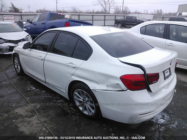 WBA8A9C50GK616241 - 2016 BMW 320 I WHITE photo 3