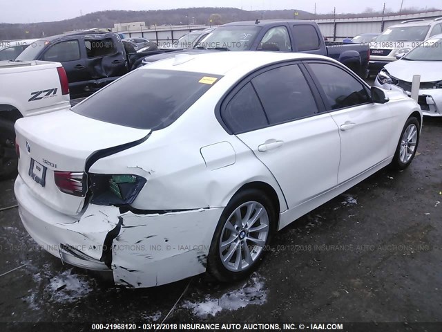 WBA8A9C50GK616241 - 2016 BMW 320 I WHITE photo 4