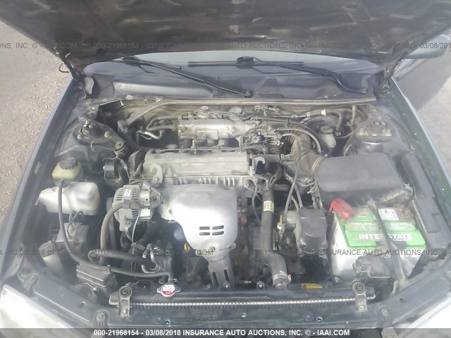 JT2BG22K3Y0415445 - 2000 TOYOTA CAMRY CE/LE/XLE 绿色 照片 10