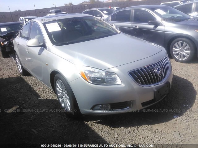 W04GS5EC7B1069316 - 2011 BUICK REGAL CXL TAN photo 1