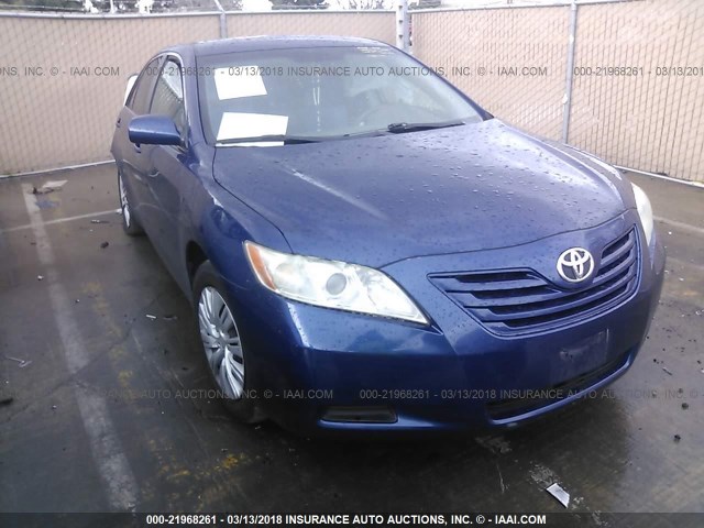 4T1BE46K17U140390 - 2007 TOYOTA CAMRY NEW GENERAT CE/LE/XLE/SE BLUE photo 1