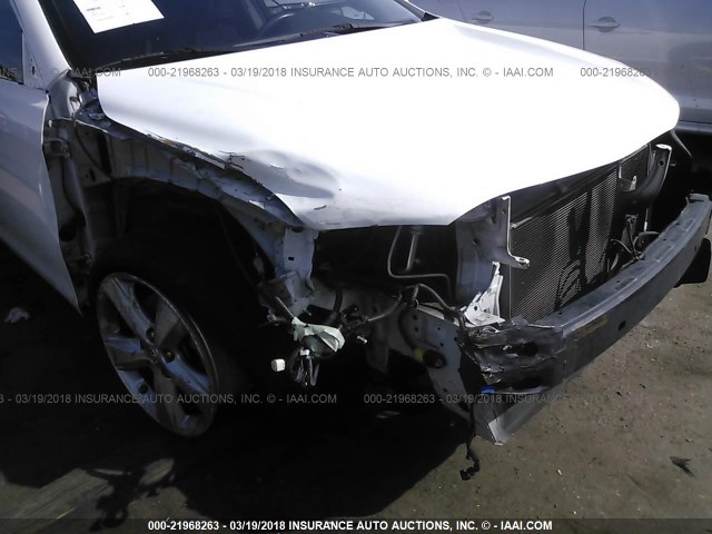 4T1BF3EK1AU574499 - 2010 TOYOTA CAMRY SE/LE/XLE WHITE photo 6