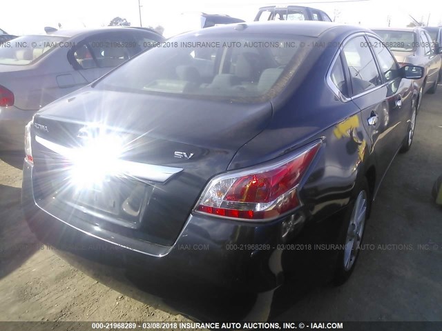 1N4AL3AP7FC157773 - 2015 NISSAN ALTIMA 2.5/S/SV/SL GRAY photo 4