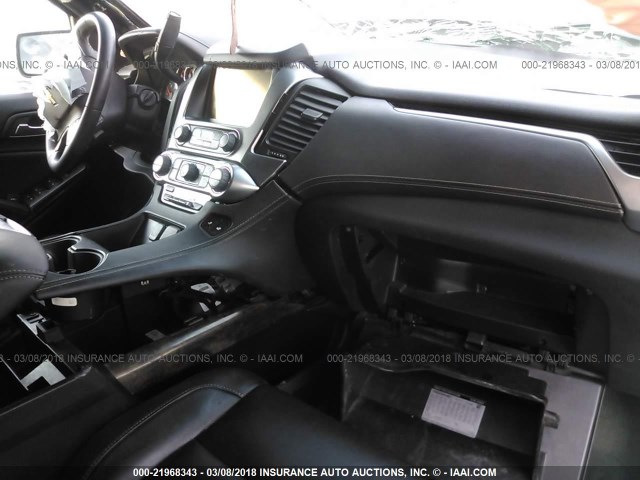 1GNSCJKC0FR180671 - 2015 CHEVROLET SUBURBAN C1500 LT BLACK photo 5