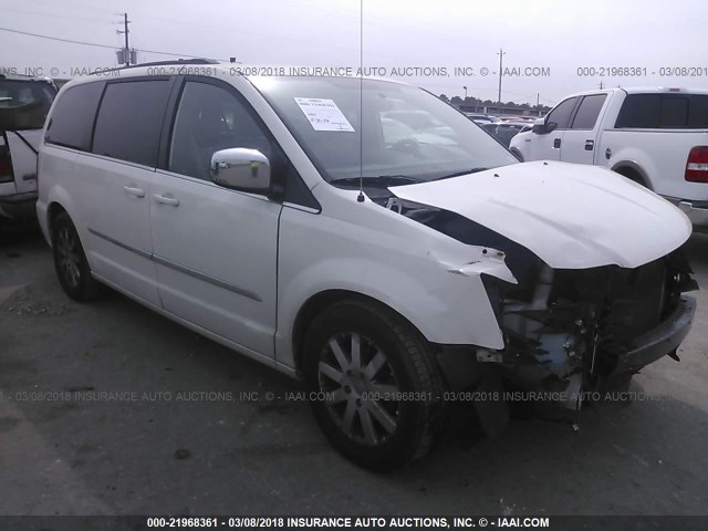2A4RR8DG5BR798534 - 2011 CHRYSLER TOWN & COUNTRY TOURING L WHITE photo 1
