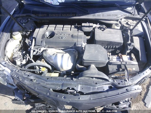 4T1BF3EKXBU171641 - 2011 TOYOTA CAMRY SE/LE/XLE Серый фото 10
