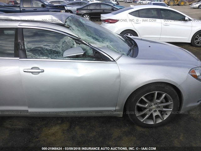 1G1ZK57719F243322 - 2009 CHEVROLET MALIBU LTZ 银色 照片 6