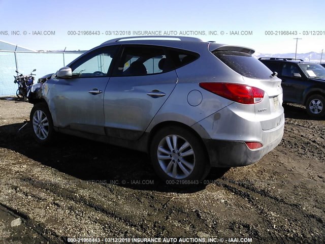 KM8JU3AC0AU082367 - 2010 HYUNDAI TUCSON GLS/LIMITED 灰色 照片 3