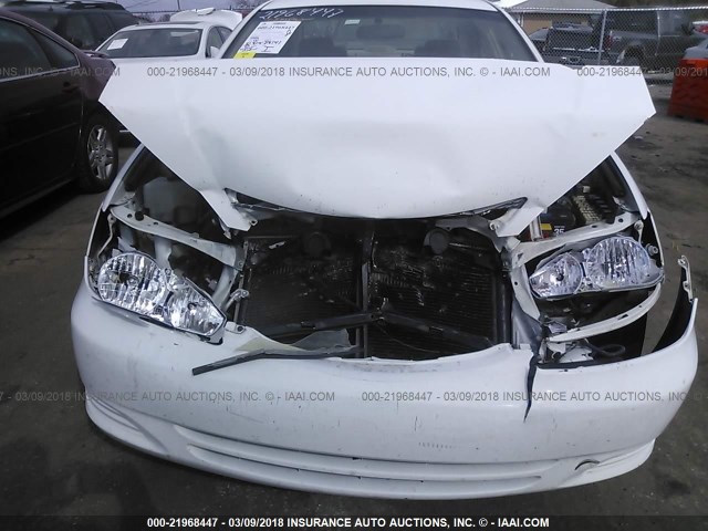 4T1BE32K43U152057 - 2003 TOYOTA CAMRY LE/XLE/SE WHITE photo 6