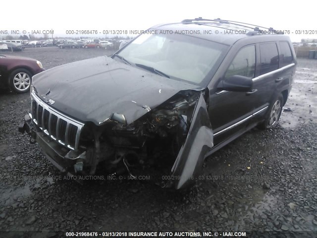 1J4HR58215C699036 - 2005 JEEP GRAND CHEROKEE LIMITED GRAY photo 2