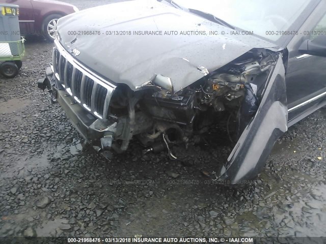 1J4HR58215C699036 - 2005 JEEP GRAND CHEROKEE LIMITED GRAY photo 6