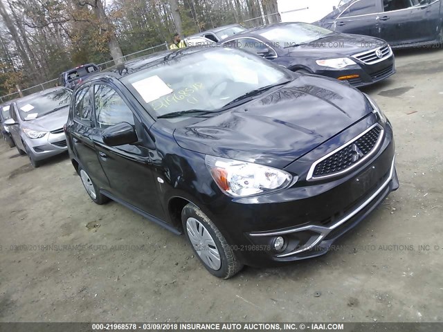 ML32A3HJ7HH001506 - 2017 MITSUBISHI MIRAGE ES 黑色 照片 1