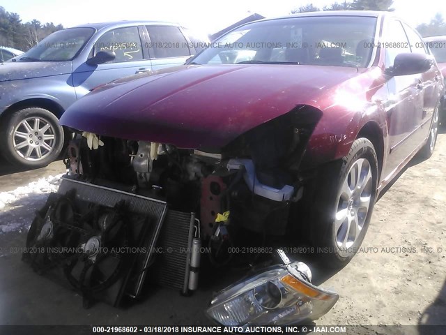 1N4BA41E37C838335 - 2007 NISSAN MAXIMA SE/SL RED photo 6