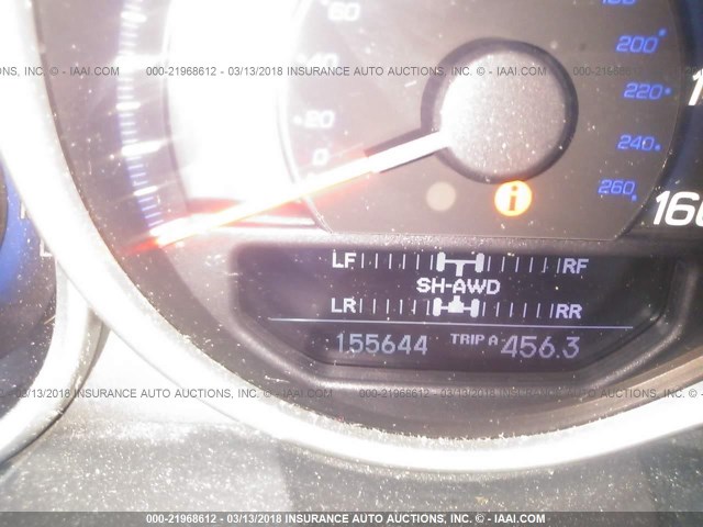 JH4KB16595C002197 - 2005 ACURA RL წითელი ფოტო 7