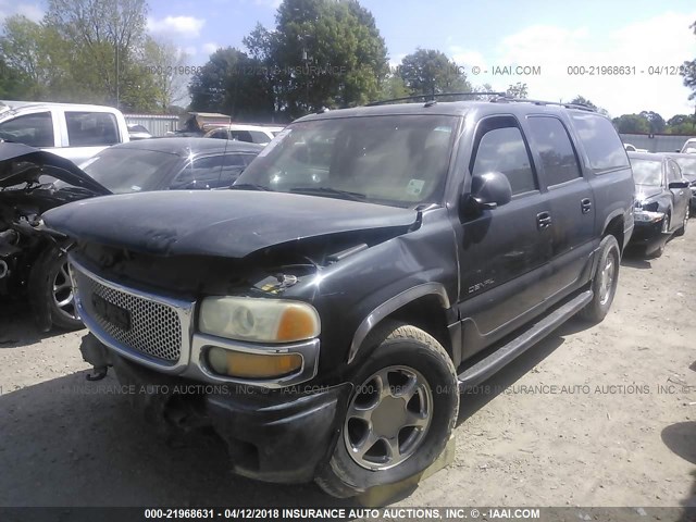 1GKFK66U13J340567 - 2003 GMC YUKON XL DENALI BLACK photo 2