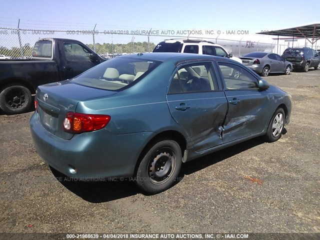 JTDBU4EE0A9117020 - 2010 TOYOTA COROLLA S/LE/XLE GREEN photo 4