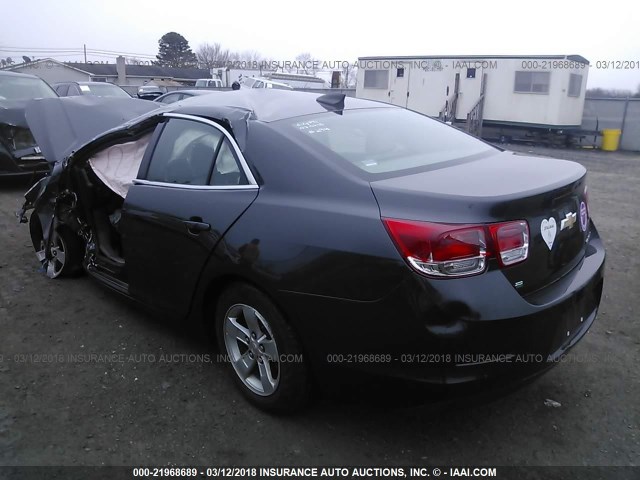 1G11B5SLXFF220165 - 2015 CHEVROLET MALIBU LS 黑色 照片 3