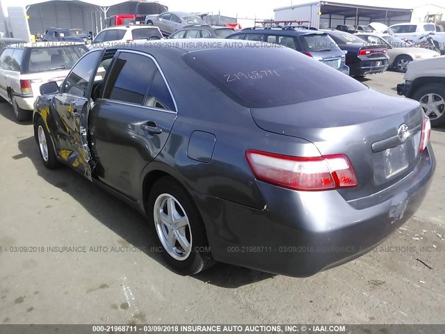JTNBE46K773072392 - 2007 TOYOTA CAMRY NEW GENERAT CE/LE/XLE/SE GRAY photo 3