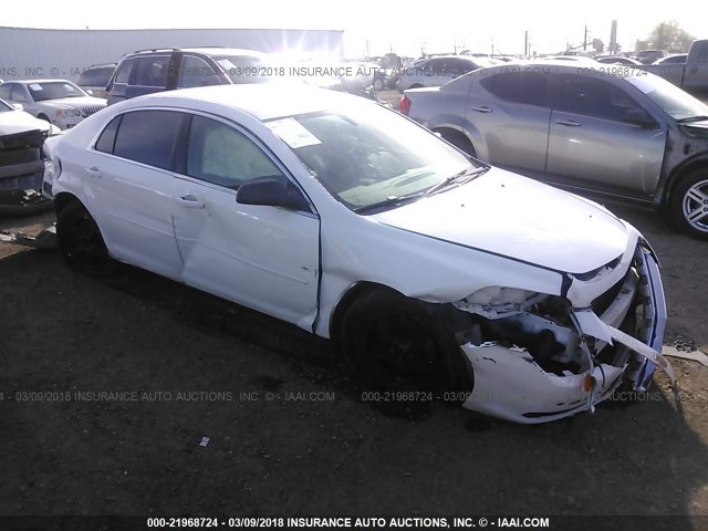1G1ZA5E04AF314543 - 2010 CHEVROLET MALIBU LS თეთრი ფოტო 1