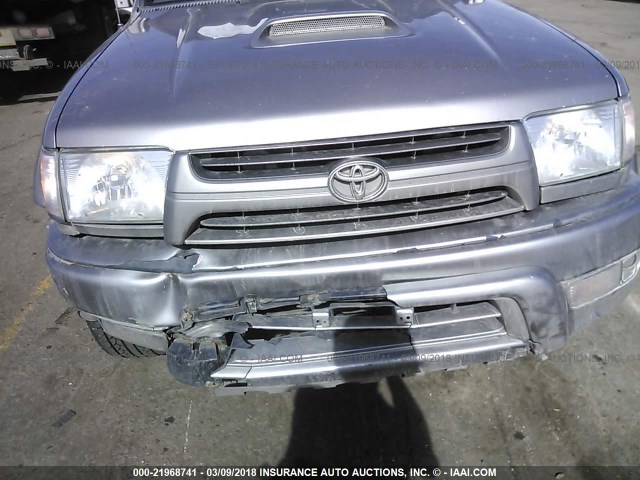 JT3HN86R520374720 - 2002 TOYOTA 4RUNNER SR5 SILVER photo 6