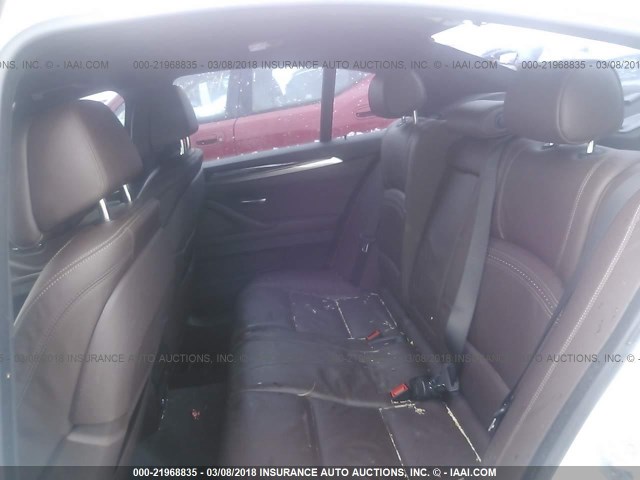 WBAKP9C5XFD979573 - 2015 BMW 550 XI WHITE photo 8