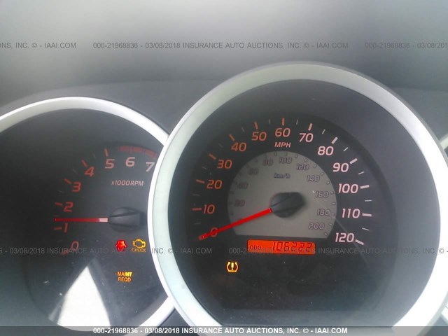 5TELU42N97Z366759 - 2007 TOYOTA TACOMA DOUBLE CAB 蓝色 照片 7