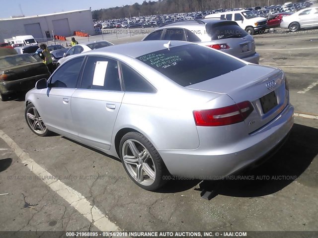 WAUEKAFBXBN041446 - 2011 AUDI A6 PREMIUM PLUS SILVER photo 3