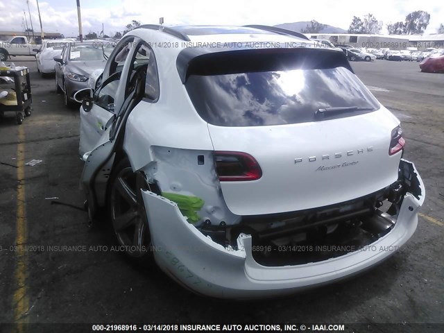 WP1AF2A54HLB60691 - 2017 PORSCHE MACAN TURBO WHITE photo 3