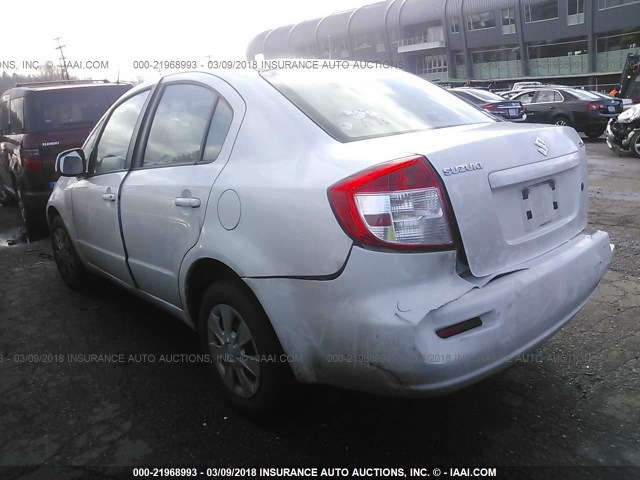 JS2YC5A38D6100615 - 2013 SUZUKI SX4 LE WHITE photo 3