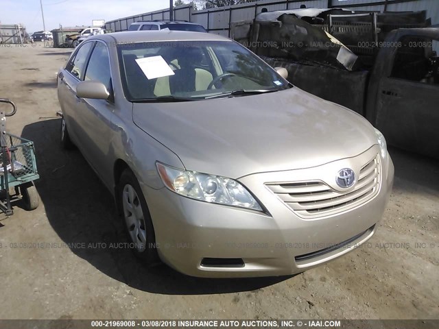 4T1BE46K87U648730 - 2007 TOYOTA CAMRY NEW GENERAT CE/LE/XLE/SE GOLD photo 1