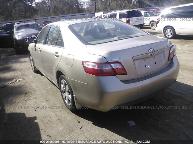 4T1BE46K87U648730 - 2007 TOYOTA CAMRY NEW GENERAT CE/LE/XLE/SE GOLD photo 3