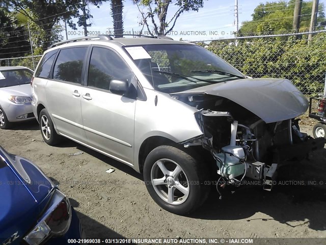 5TDZA23C16S400581 - 2006 TOYOTA SIENNA CE/LE BEIGE photo 1