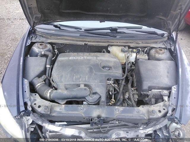 1G1ZH57B894272797 - 2009 CHEVROLET MALIBU 1LT 蓝色 照片 10