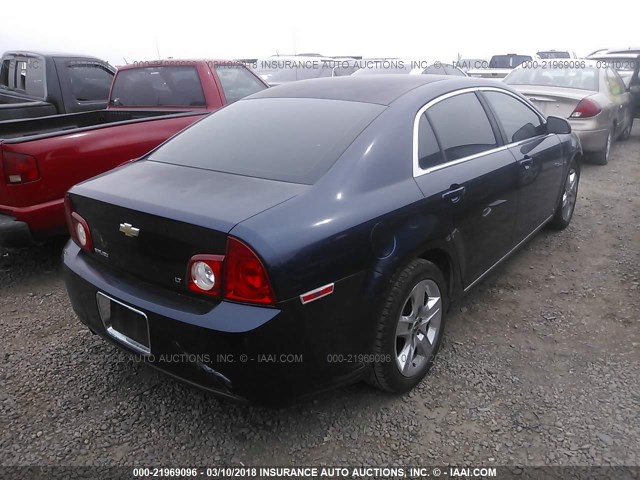 1G1ZH57B894272797 - 2009 CHEVROLET MALIBU 1LT 蓝色 照片 4