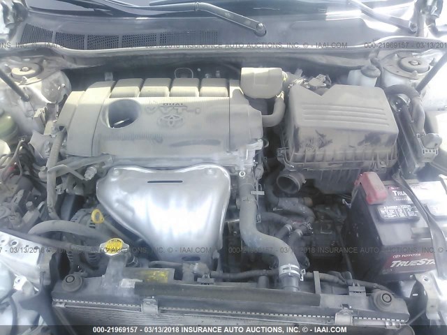 4T1BF3EK3BU765021 - 2011 TOYOTA CAMRY SE/LE/XLE Белый фото 10