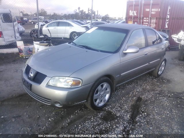 3N1CB51DX6L525748 - 2006 NISSAN SENTRA 1.8/1.8S BROWN photo 2