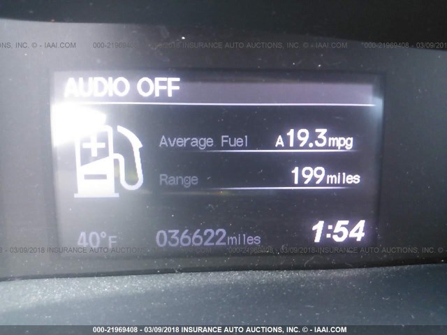 2HGFB2F91CH596131 - 2012 HONDA CIVIC EXL GRAY photo 7